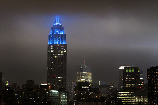 Empire State Building In New York City