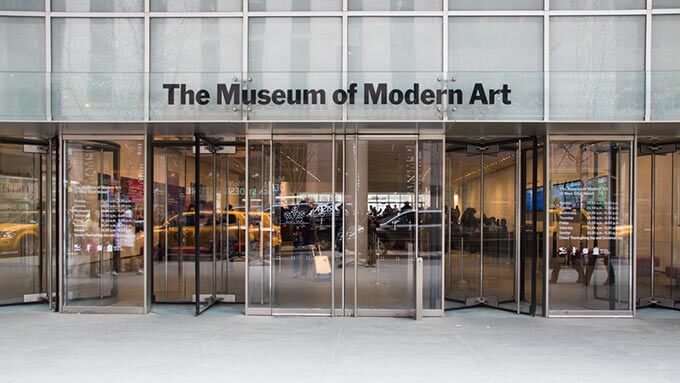 Eingang des MoMA - Museum of Modern Art