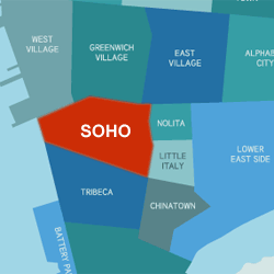 SoHo in New York City
